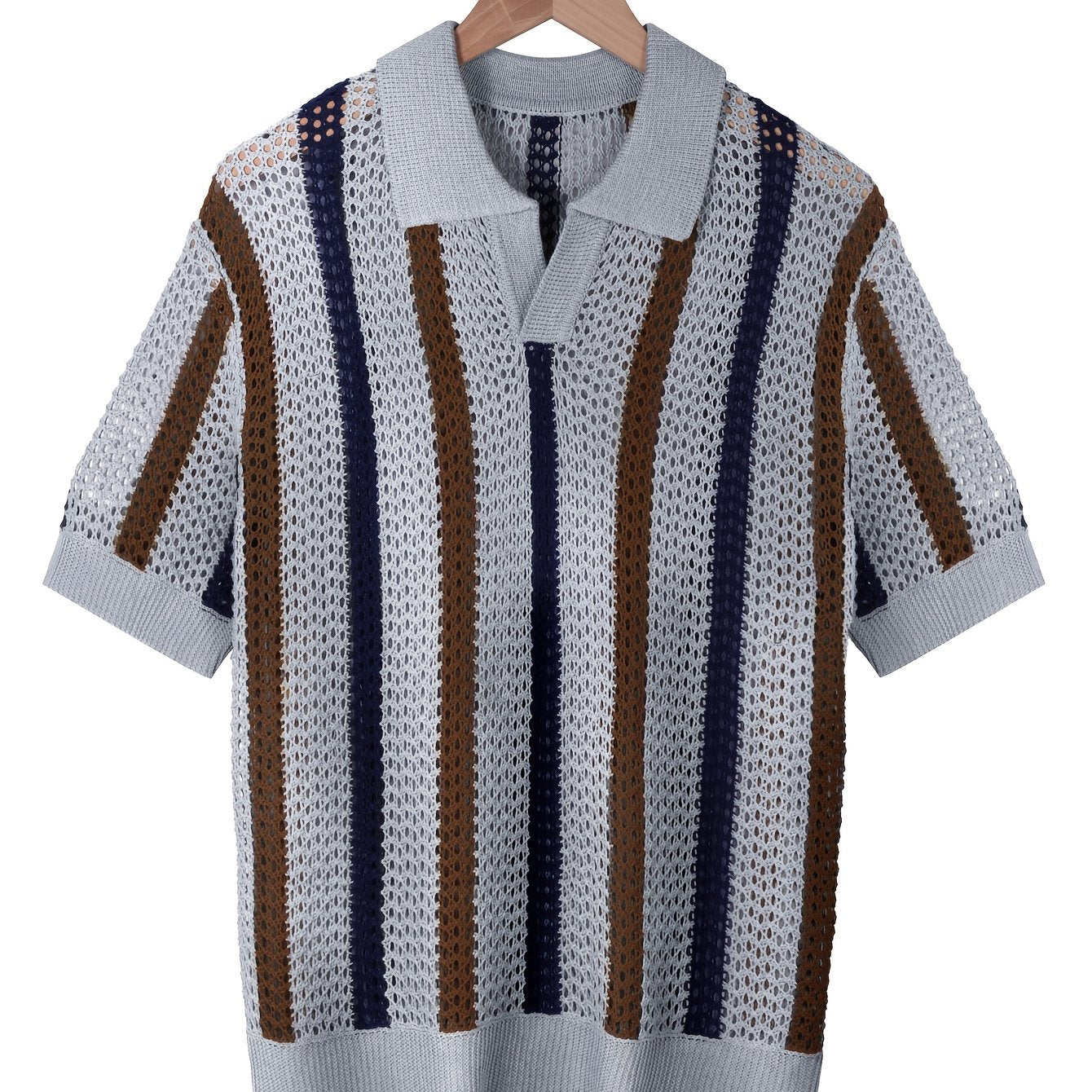 Coastal Stripe - knitted shirt