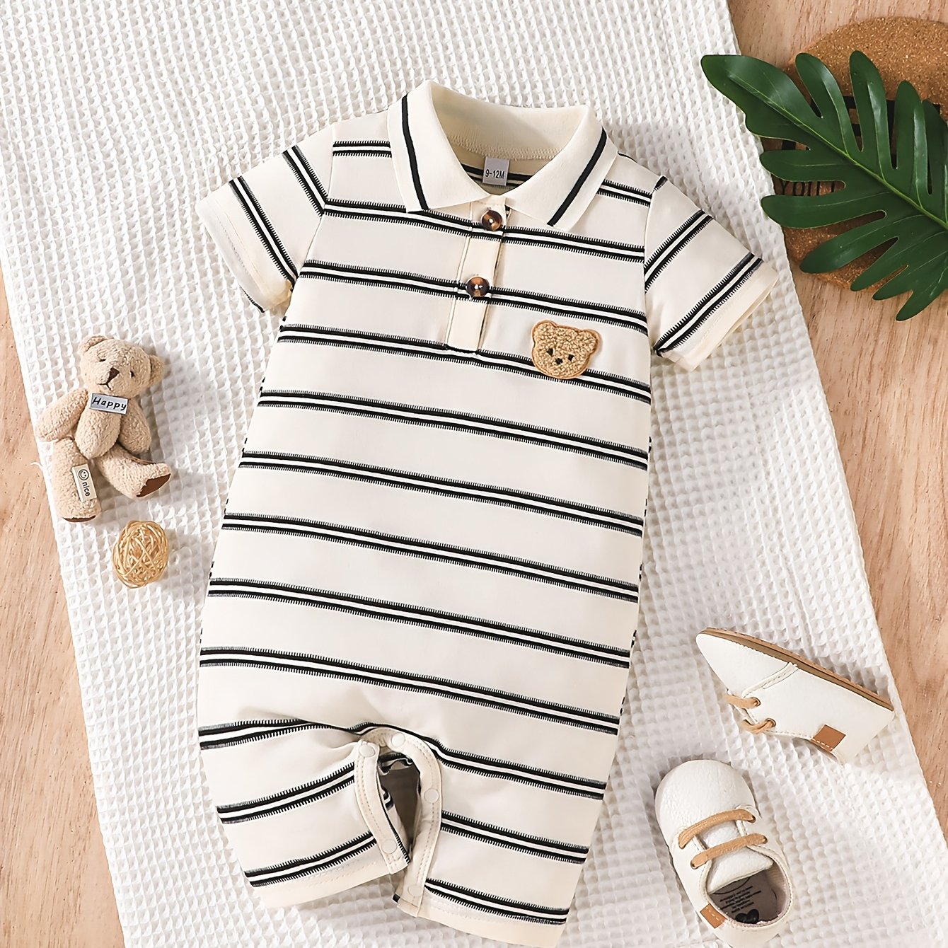 Little Bear Polo Romper
