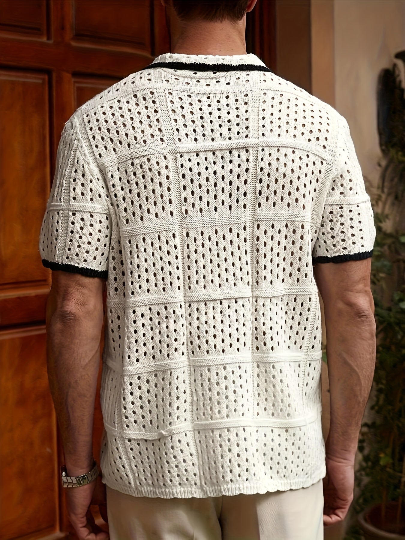 Pastel Wave - knitted shirt