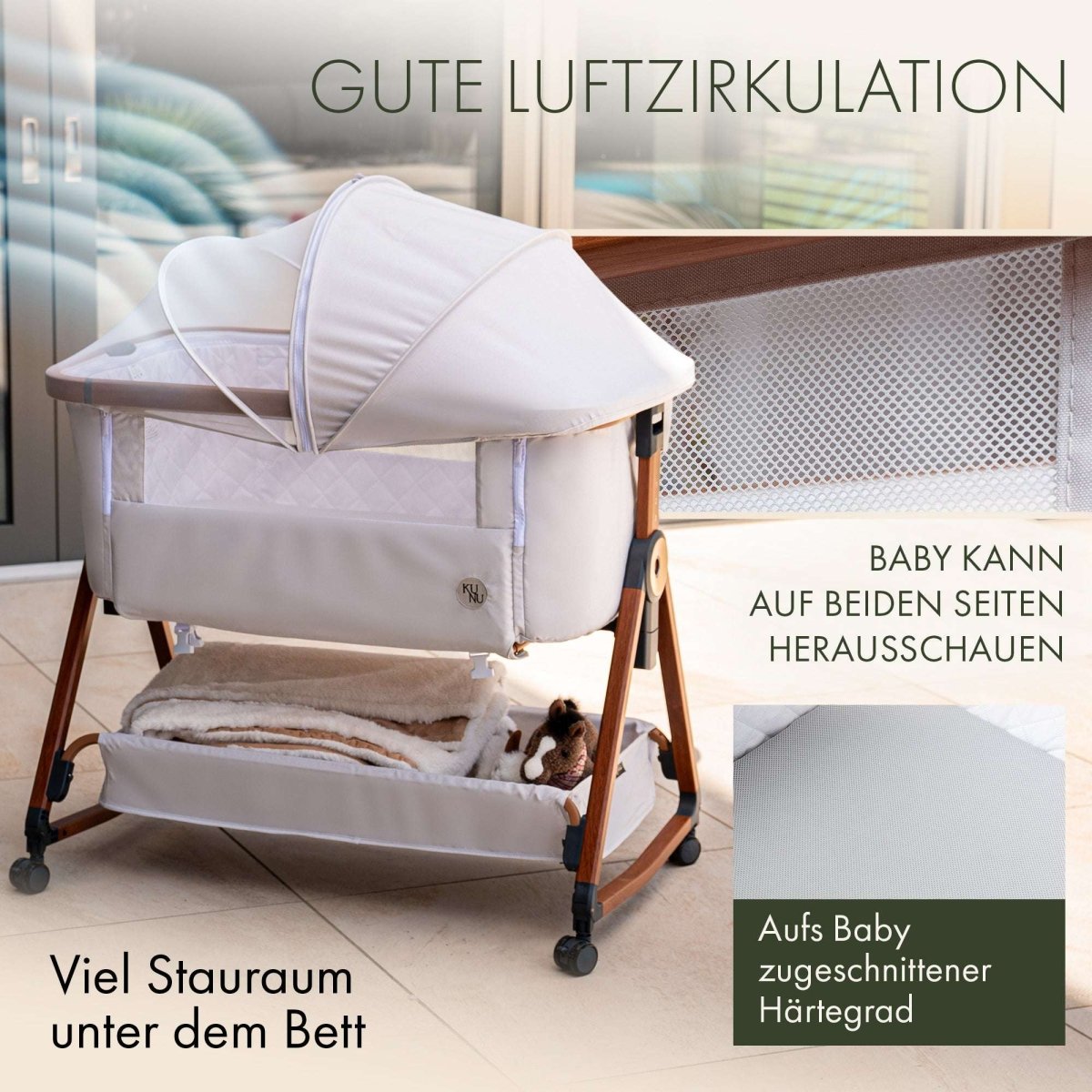 NOAHNO® speciaal babybedje 2.0