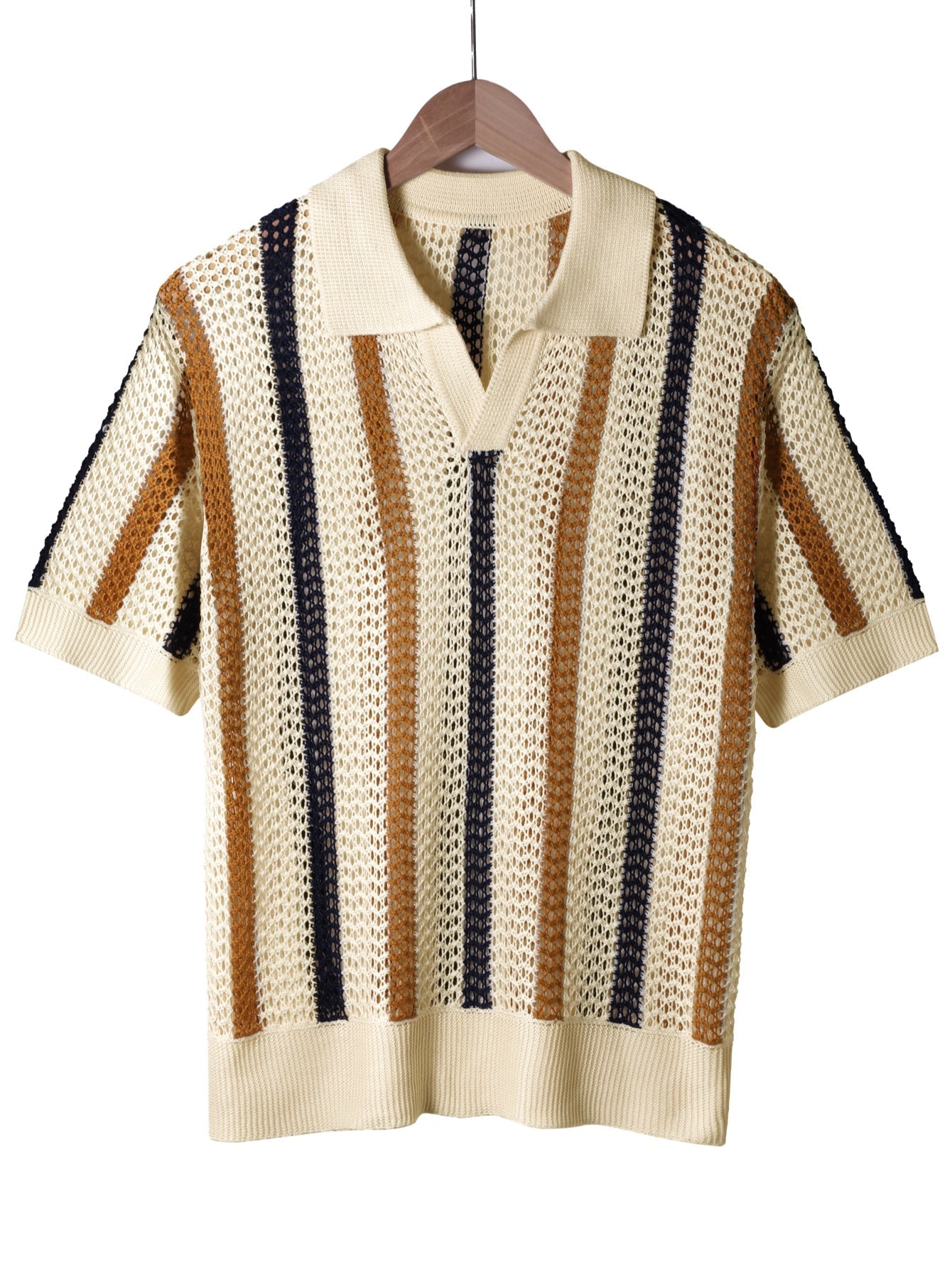 Coastal Stripe - knitted shirt