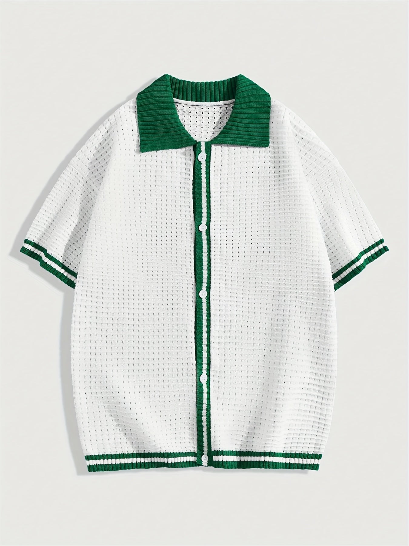 Santorini Summer - knitted shirt