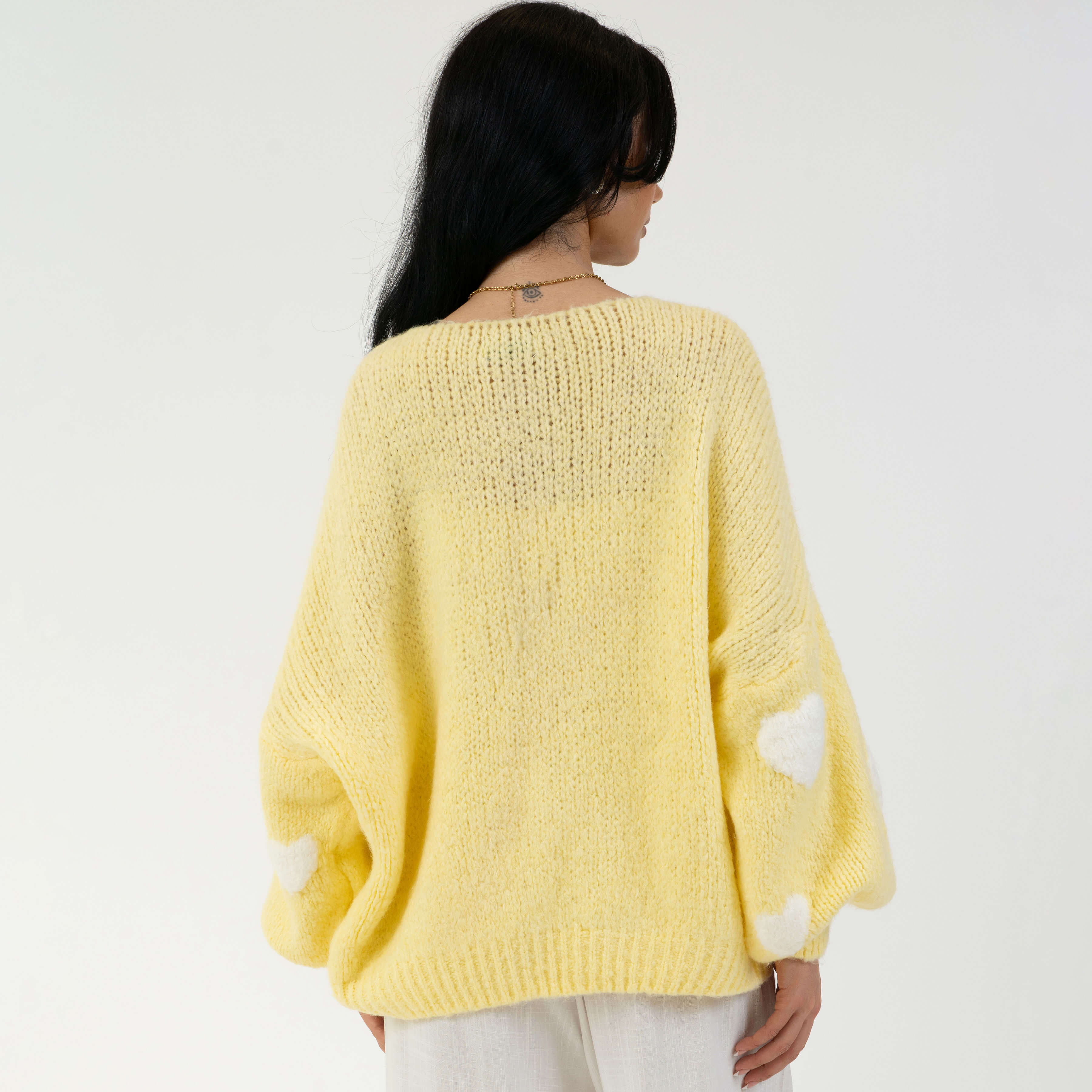 Herz Schleifen Cardigan