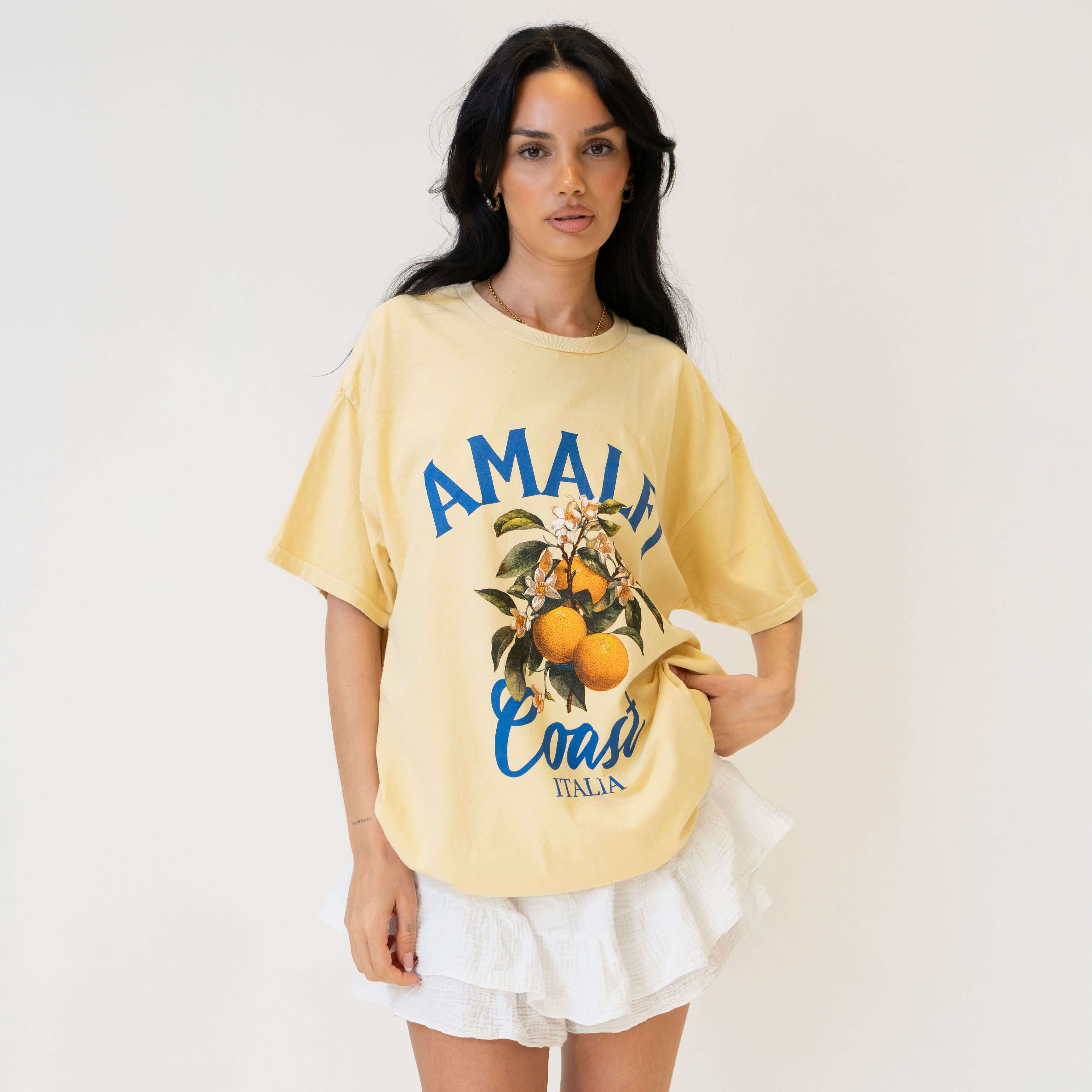 Oversize T-Shirt Amalfi-Print