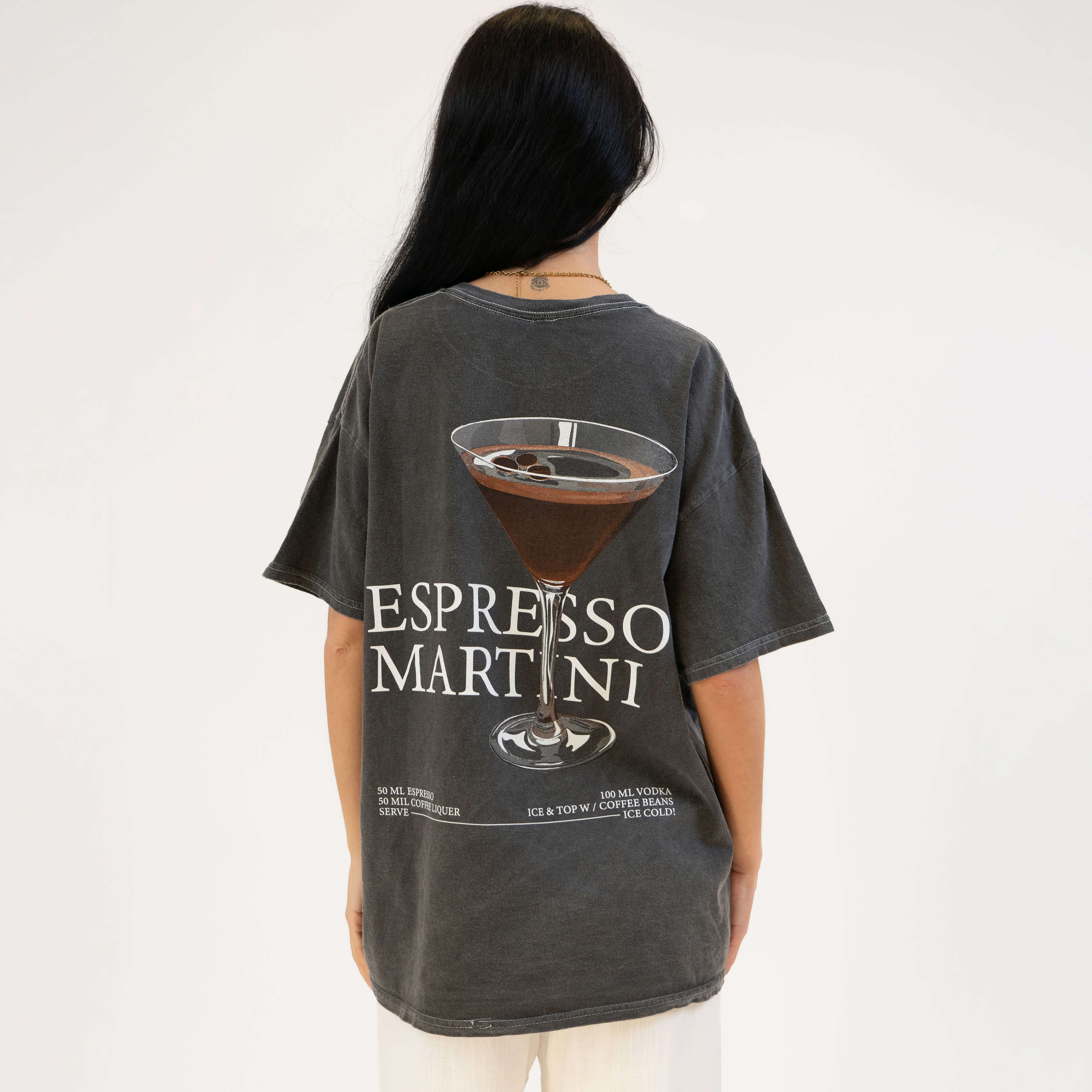 Oversize T-Shirt Espresso Martini