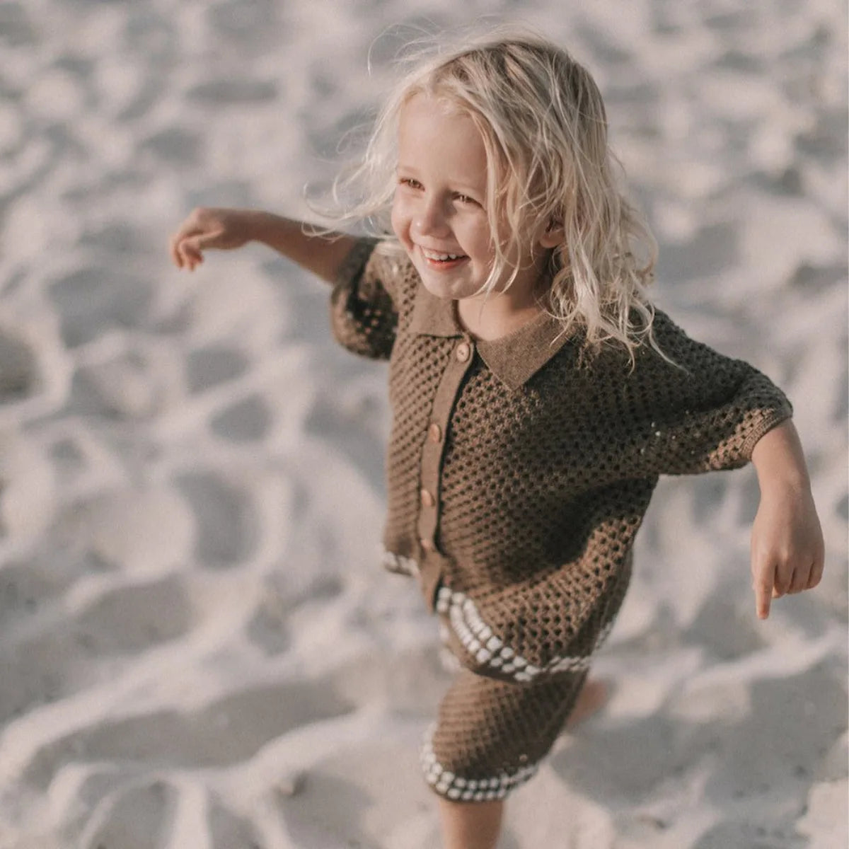 knitted coton set