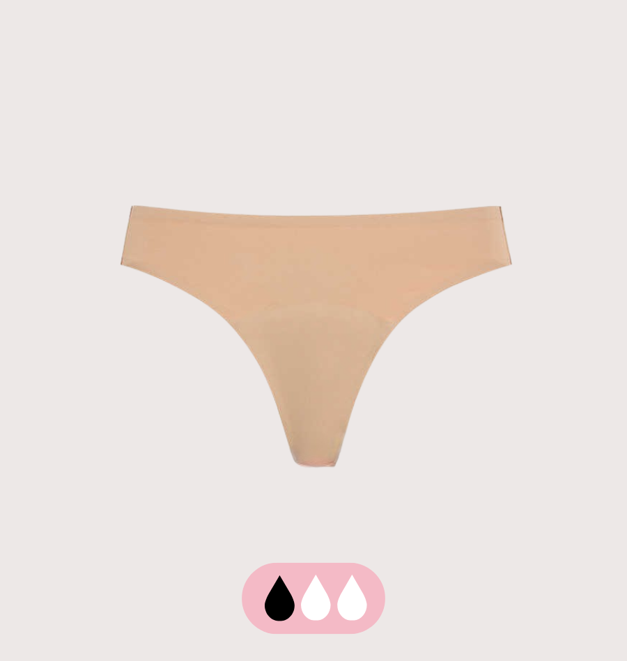 Seamless Thong - 100% Leak-Proof Menstrual Underwear