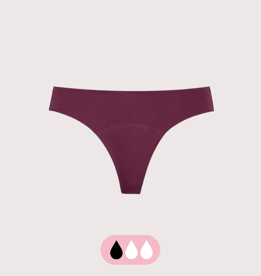 Seamless Thong - 100% Leak-Proof Menstrual Underwear