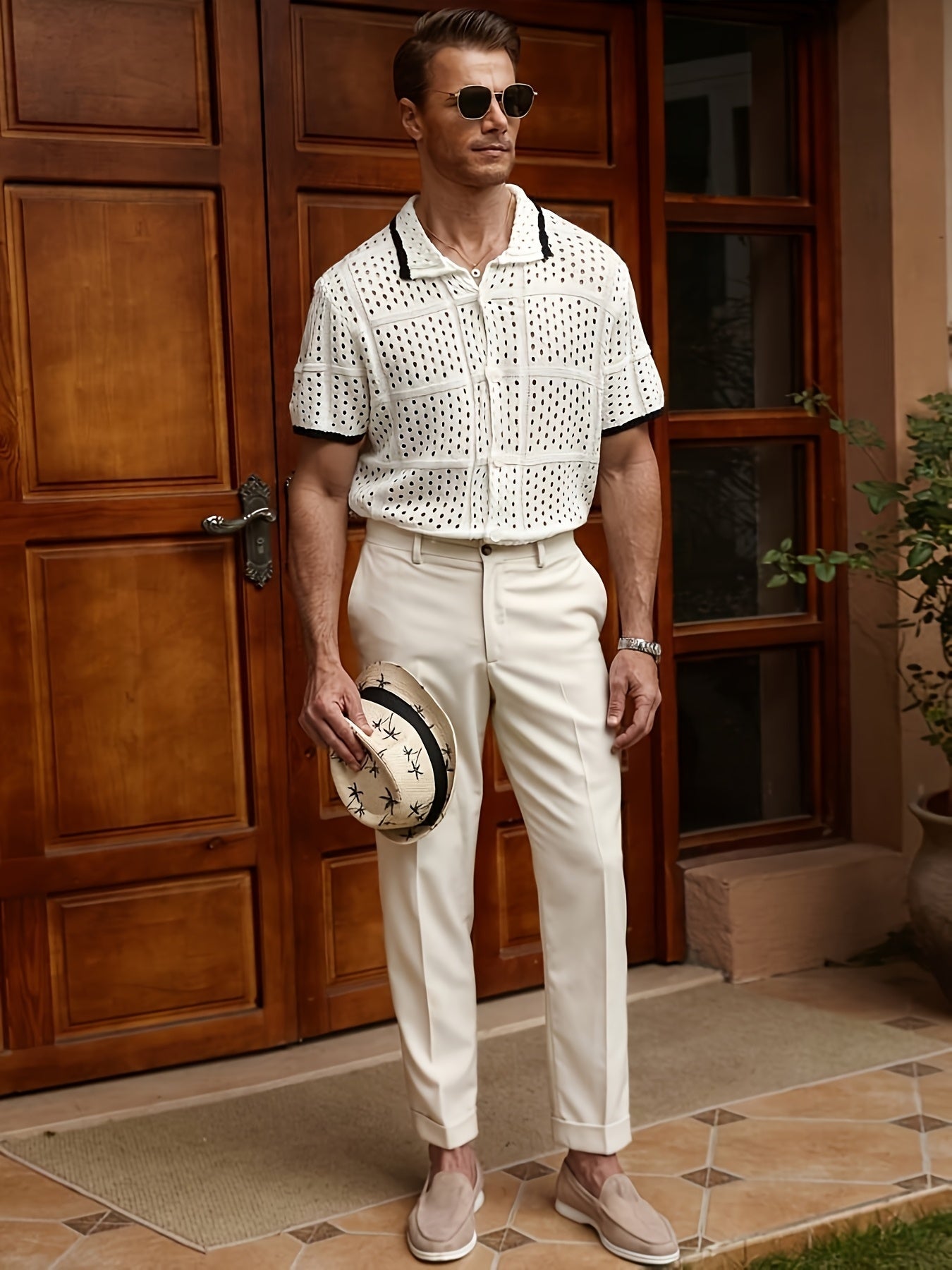 Pastel Wave - knitted shirt