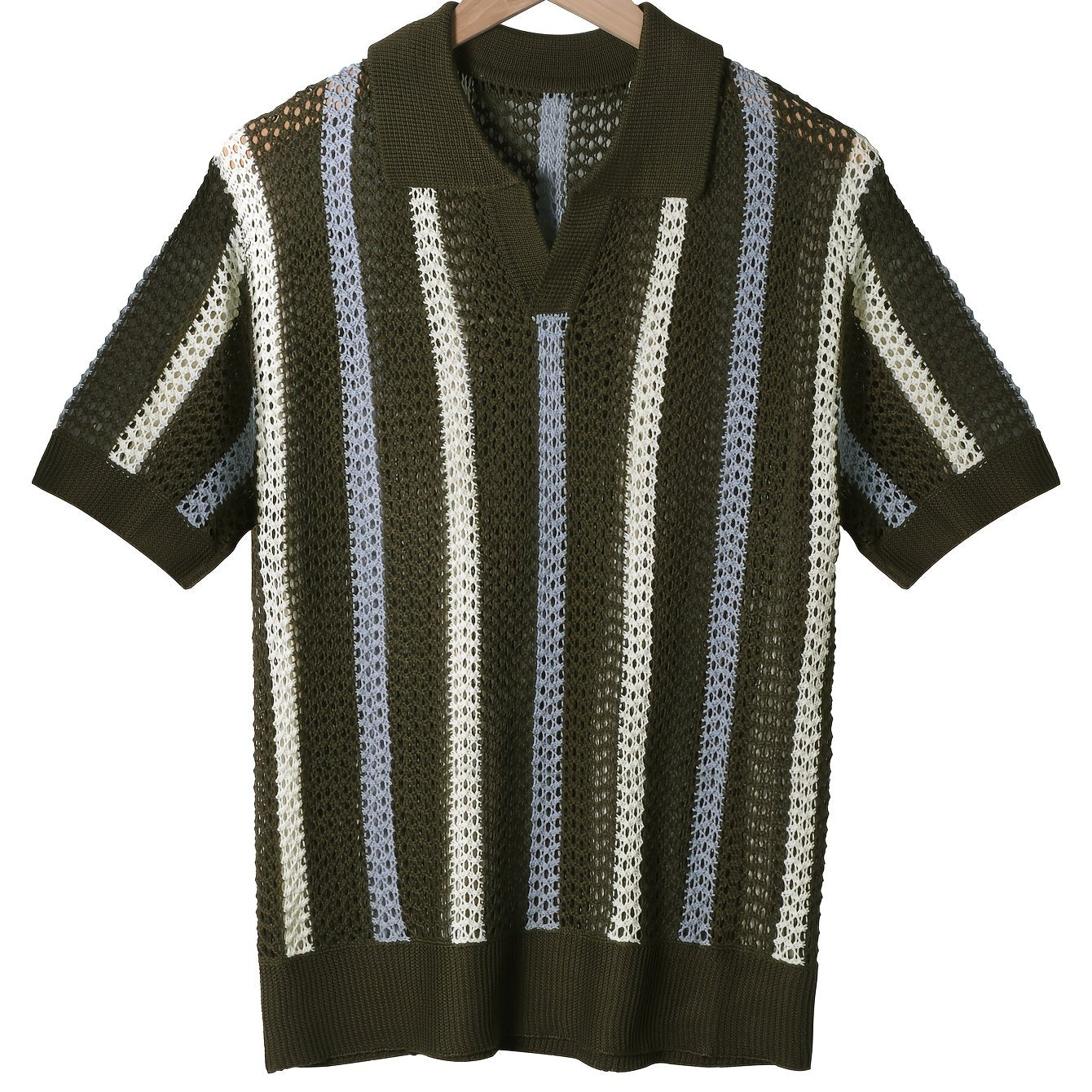Coastal Stripe - knitted shirt