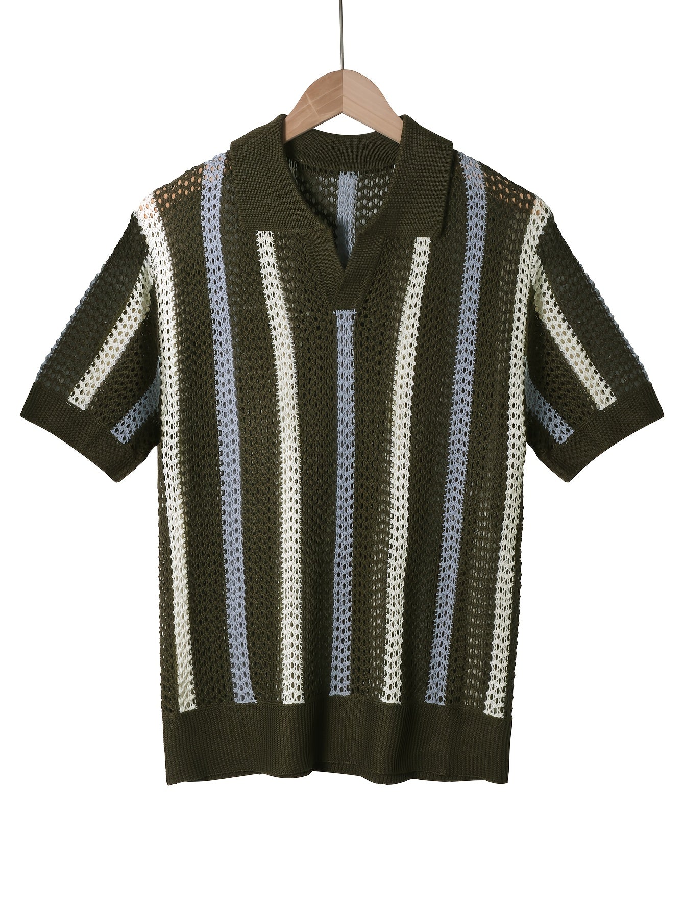 Coastal Stripe - knitted shirt